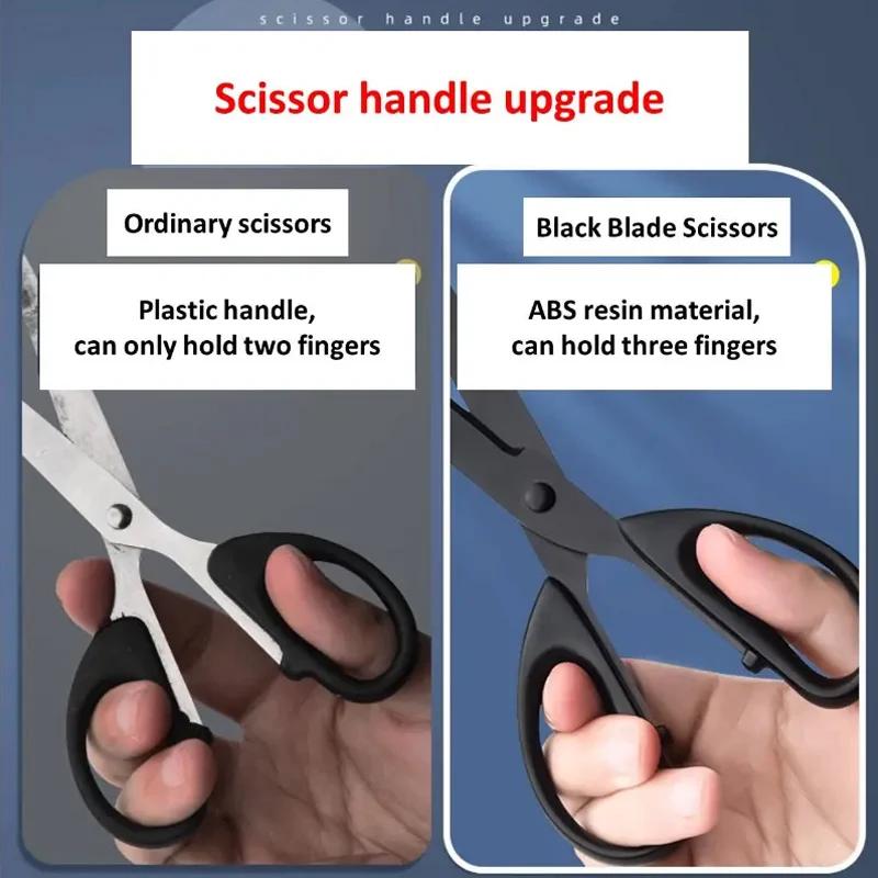 1 Stück Schere Haushalt Küche Spezialschere Handgeschnitten Büroschere Nicht klebend Sicherheit Faden Schere Scharf