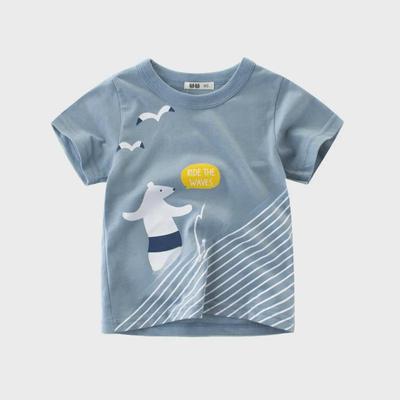 27kids Boys' Short-Sleeve Summer T-Shirt - Baby and Children's Korean Style Clothing
