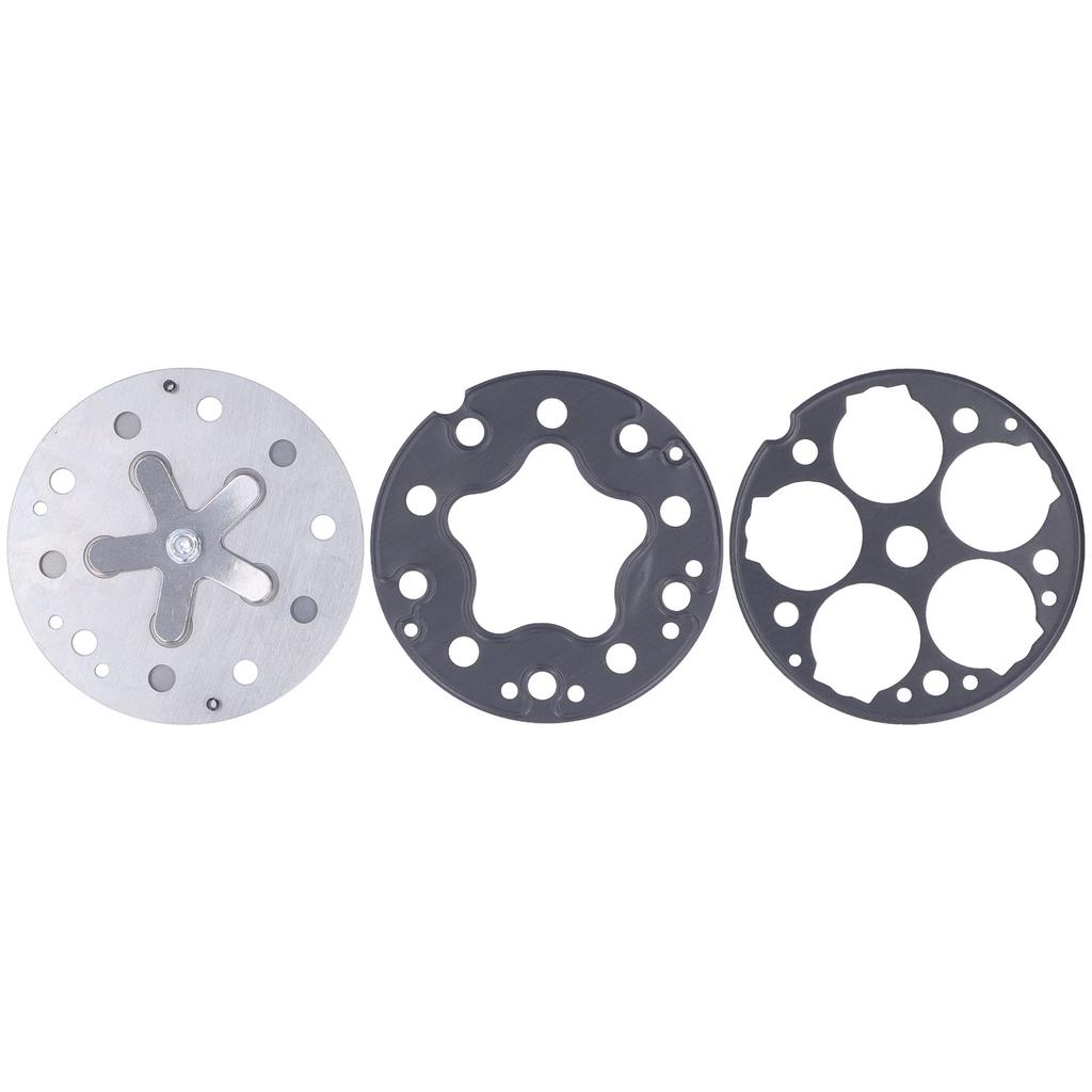 Set 3 buc Ansamblu Placă Supapă Compresor Auto Metal Înlocuitor pentru Modelul SD508 5H14