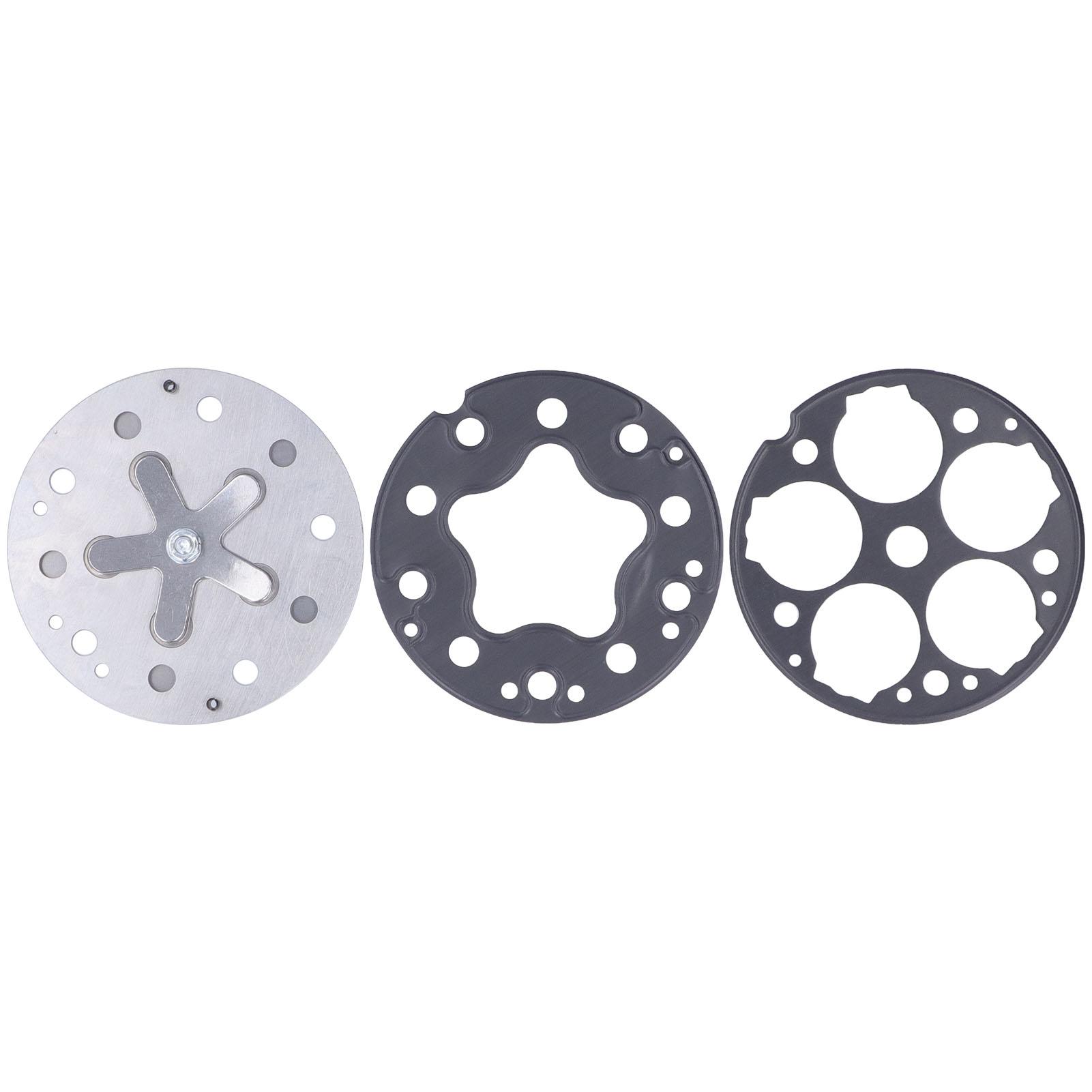 

Набор из 3 шт. Металлическая сборочная пластина клапана компрессора автомобиля Замена для модели SD508 5H14