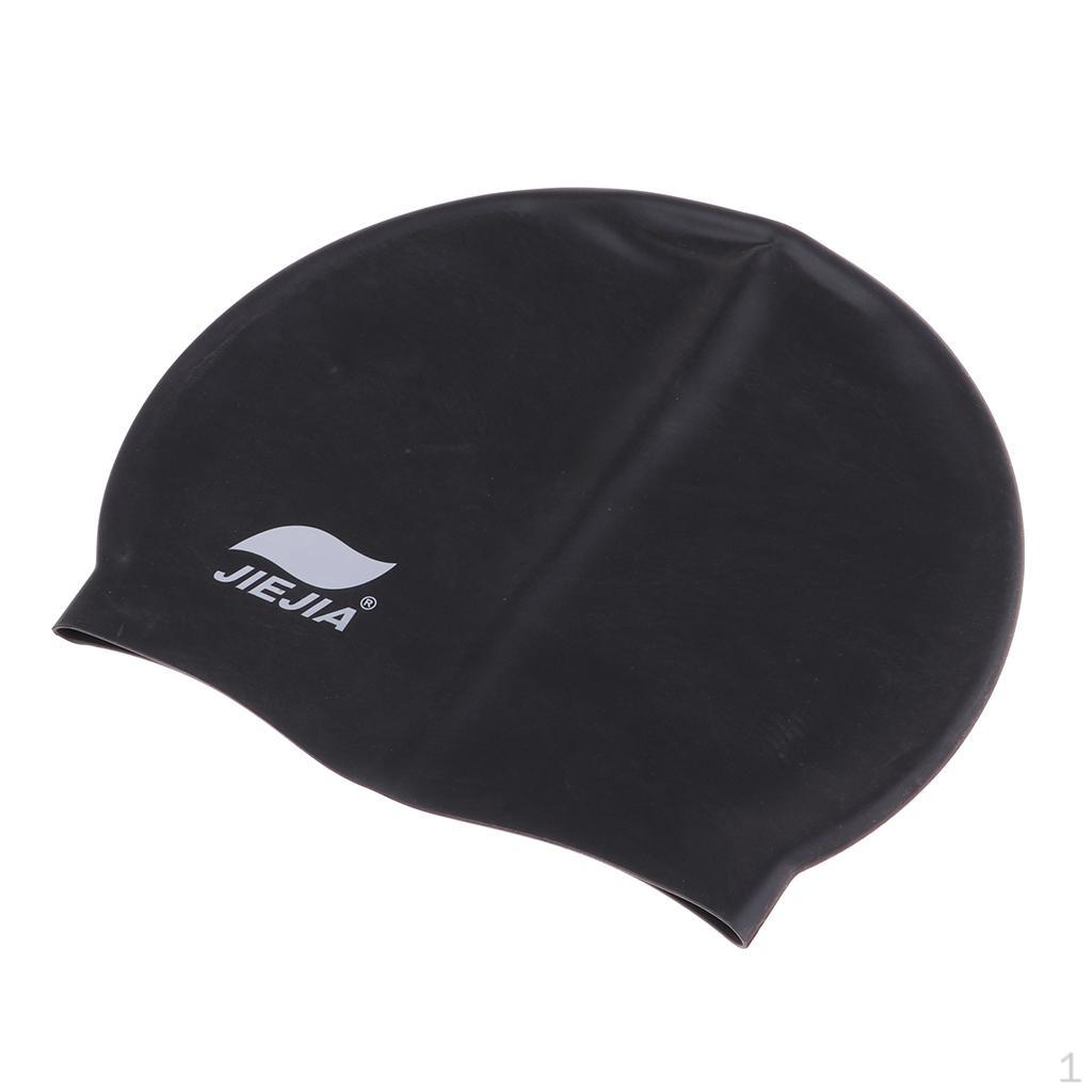 Adult Kids Silione Swimming Hats Universal Head Wear for Beach Swim Surfing Diving
