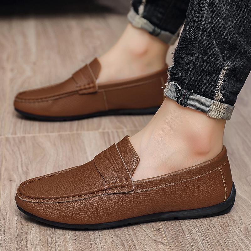 Loafers Summer Casual Breathable Comfy Moccasins Casual Shoes Men Driving Flat Casual Style Trendy Fashion Outdoor Lazy Loafers
