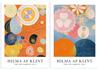 Set of Two Hilma Af Klint Posters
