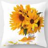 Sunflower Decorative Pillowcase Office Living Room Car Ornaments Home Pillowcase