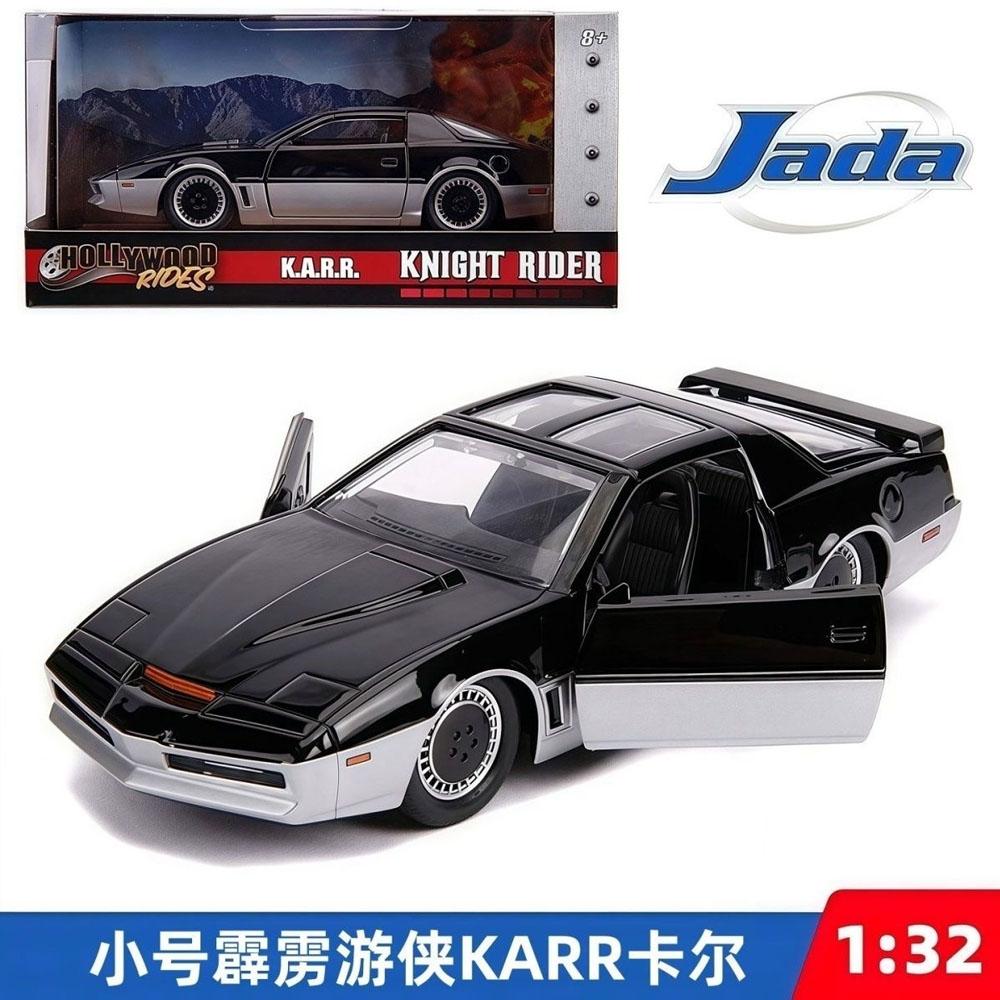 

In Stock JADA Toys Knight Rider KITT & KARR Pontiac Firebird Alloy Car 1:32 Collection Original Car Model Ornament Children Gift