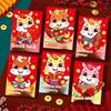 6Pcs 2026 Year Of The Horse Red Envelopes Luck Money Bag Spring Festival Bless Pocket Red Packet New Year Decoration Gift