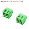 KF103/126/128/301/350/396-2Pini/3Pini Pas 2.54/3.5/3.81/3.96/5.0/7.5mm Bloc Terminal Splice Tip Șurub PCB Terminal cu Șurub