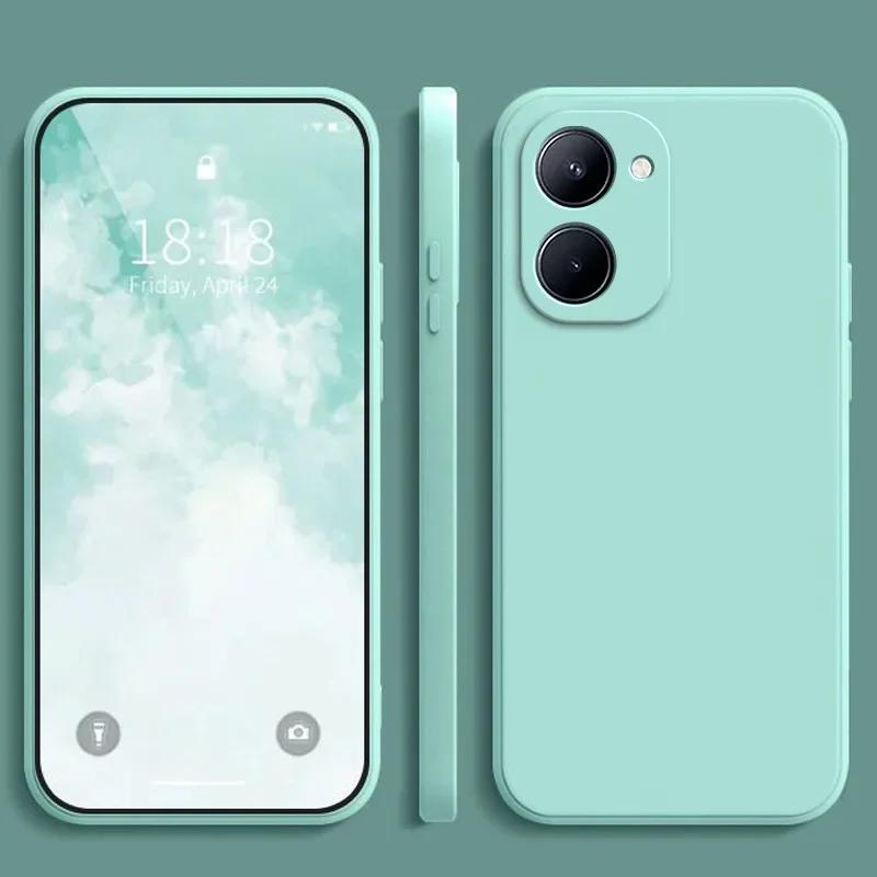 For Vivo Y03 Case Y 03 For Vovo Y18 Y 18 Y03T Silicone Soft TPU Back Cover Solid Color Ultra Thin Matte Phone Cases Coques Capa