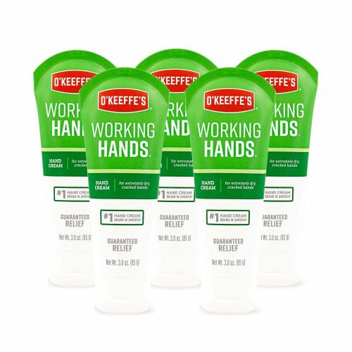O'Keeffe's Working Hands Hand Cream, 3 Oz. Tubes, 5-Pack (K0290004-5)