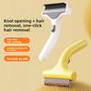 Special Tool for Cat Brushes - Pet Looper, Pet Unknotter, Hair Removal Comb, Hair Brushing Device, Dog Hair Cleaning Supplies, Comb