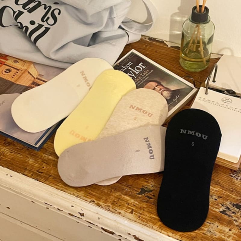 

NMOO.OU BASIC MUJI FAKE SOCKS (5colors) F01_MUJI_vintage gray_s