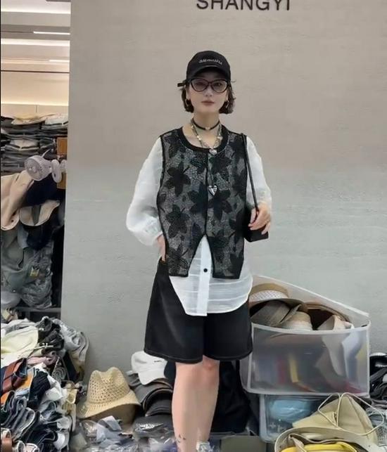 Korean Summer Lace Crochet Leaf Vest Spliced Women's Loose Pullover Top