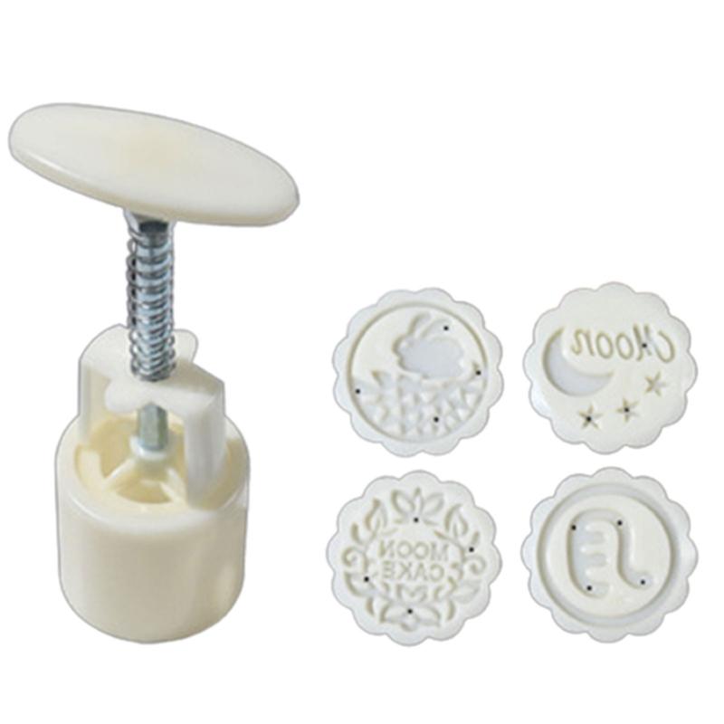 Различные формы для лунного кекса, фестиваль середины осени, форма для лунного кекса, сделай сам, ручное давление, украшения для помадки, инструменты, форма для лунного торта