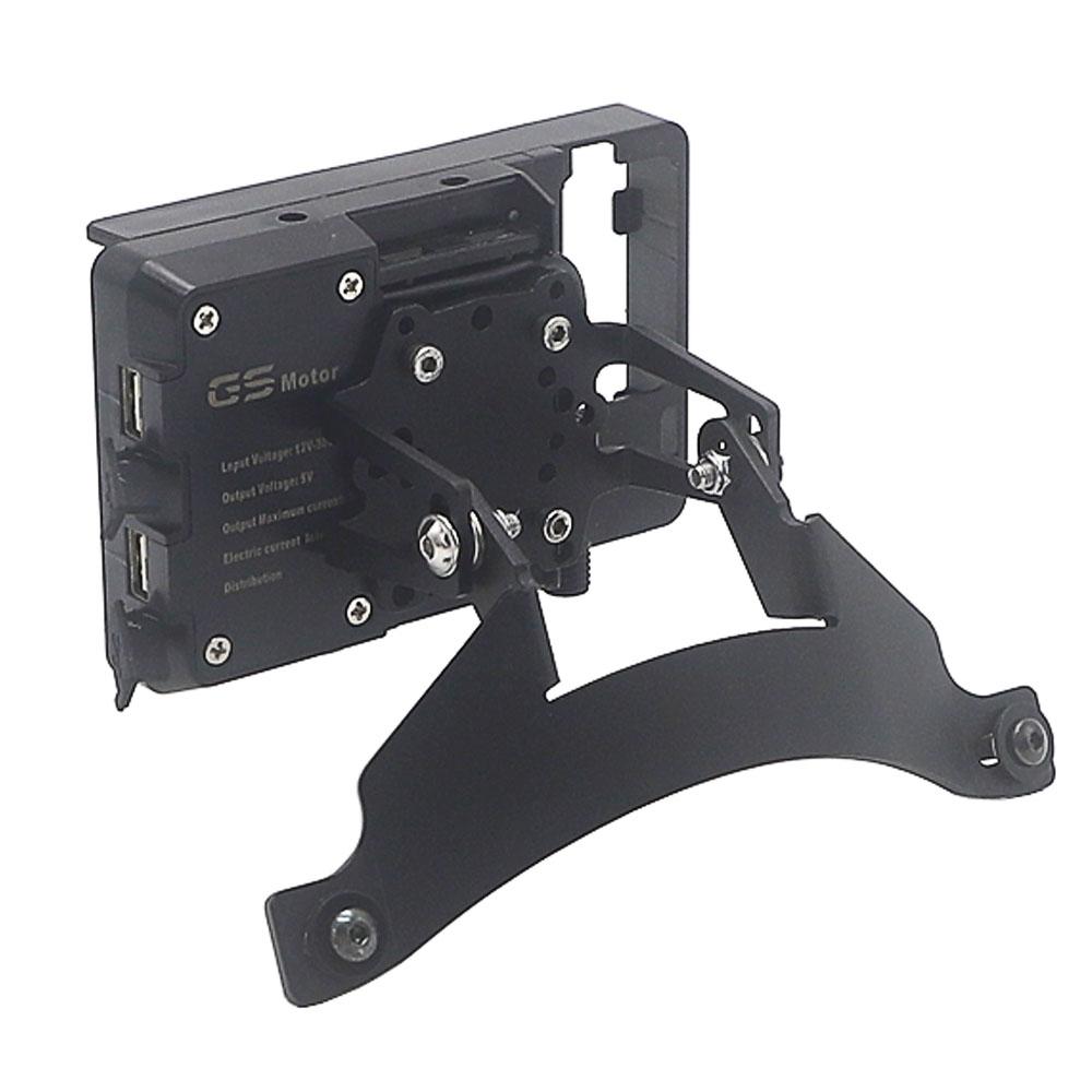 Multistrada 1200 Handy-Navigationshalterung USB-Lade-GPS-Adapterhalter für Ducati MULTISTRADA 1200 2010 2011 2012