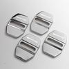 4Pcs Car Door Lock Cover Stainless Steel Cap Sticker Decals For Mercedes Benz AMG GLE GLS CLA CLE GLC CLS GLA W223 W213 W206
