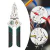 Wire Stripper Crimper Folding Ergonomic Steel Manual Wiring Tool Multifunctional Professional