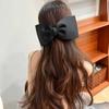 4Pcs Fashion 2026 New Large Bow Duckbill Clip Solid Temperament Bow Hair Clip Edge Clip Women Sweet Cranial Hair Accessory