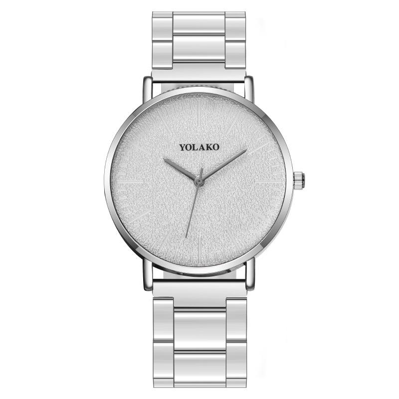 

Simple blue needle red needle ultra-thin dial men s watch men s watch quartz steel belt