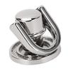 20 Pcs D   Rivet Zinc Alloy Iron   Hd Button Rotatable D   Stud Screw for Handbag Backpack Pet Collar