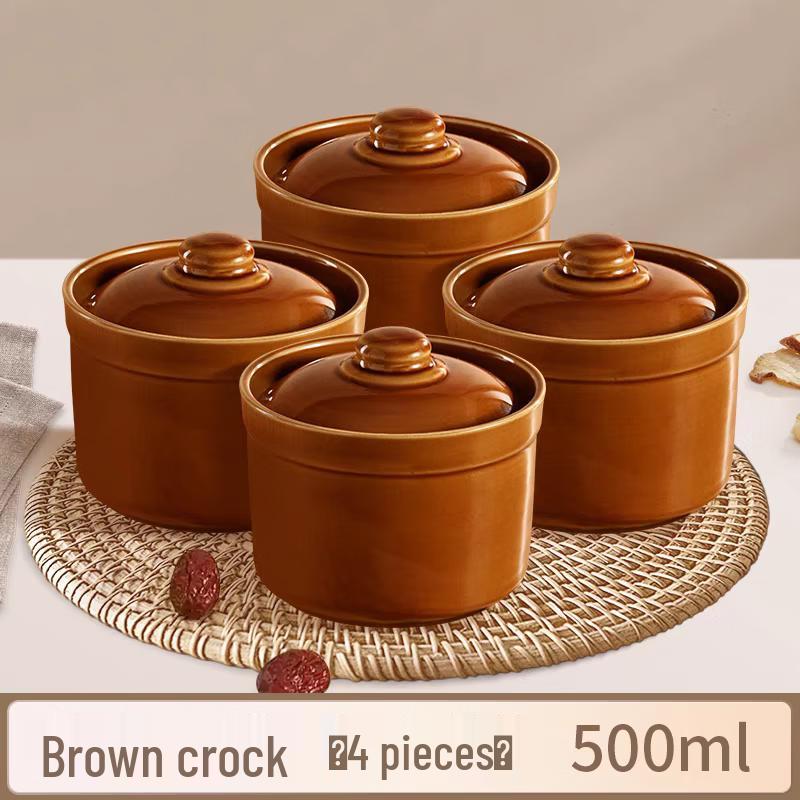 Набор керамических горшков для тушения