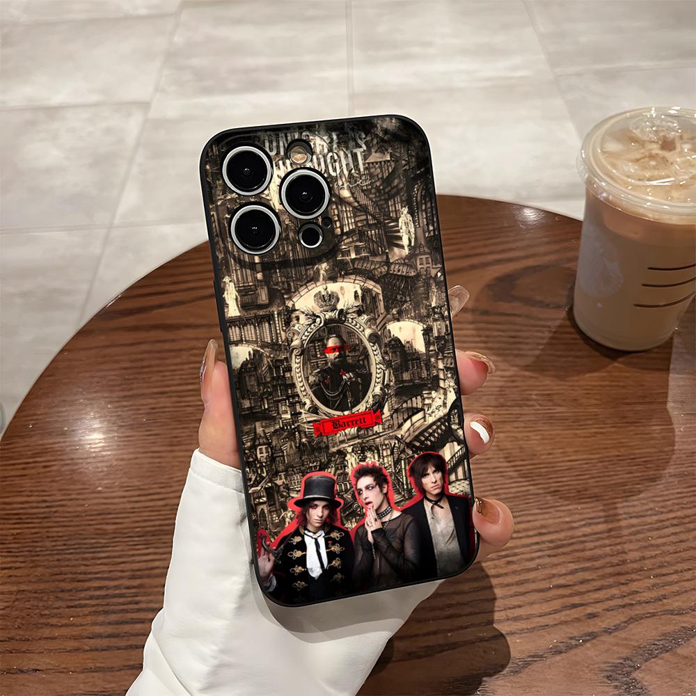 Music Palaye Royale Phone Case For 15 Pro Max Iphone 14 16 Pro Max 12 15 Plus 13 Pro 11 Xr X Xs Silicone Back Cover