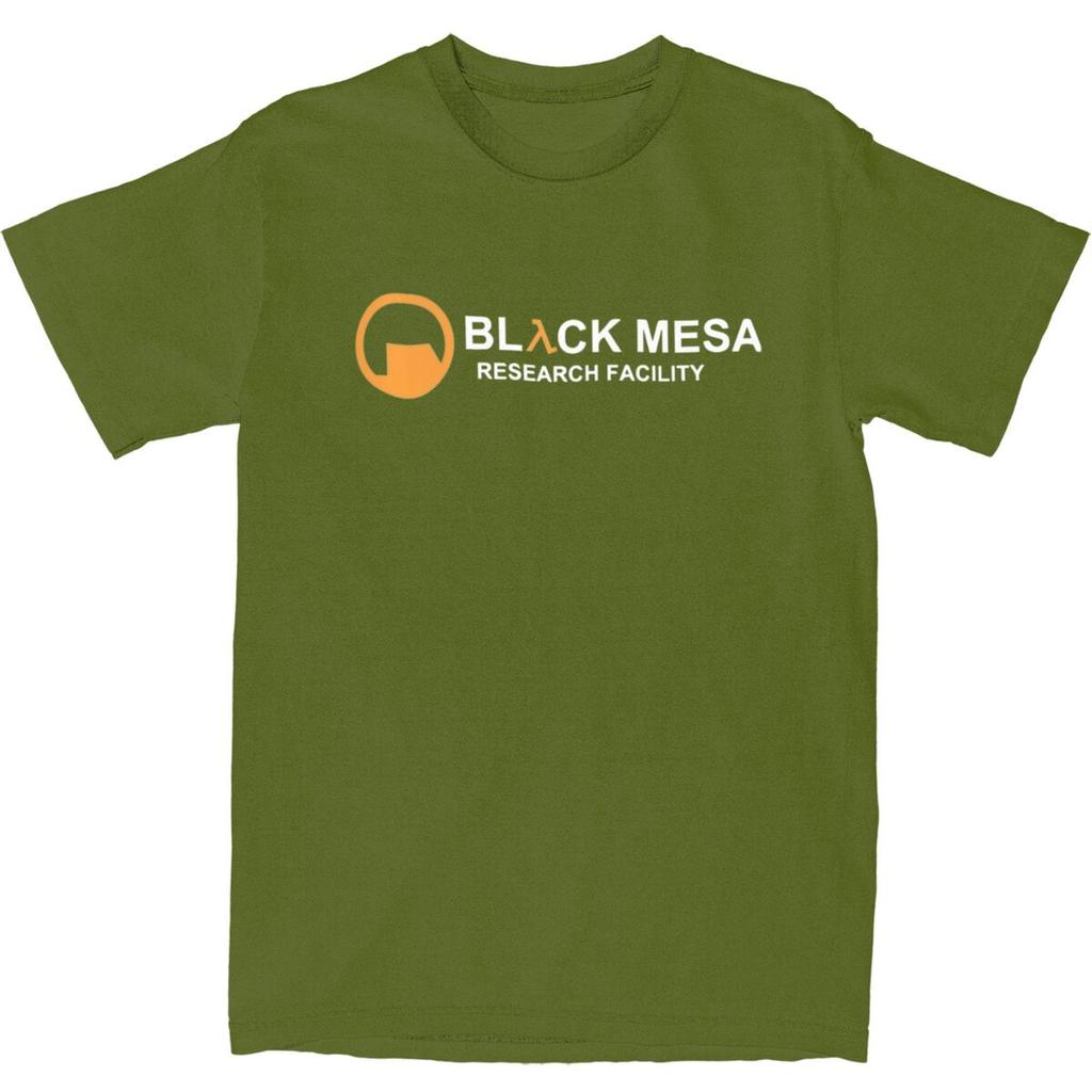 Men T-Shirt BLACK MESA Videogames Halfs Lifes T Shirts Fashion Summer Tee Shirt Vintage Pattern Cotton Tops Gift Idea