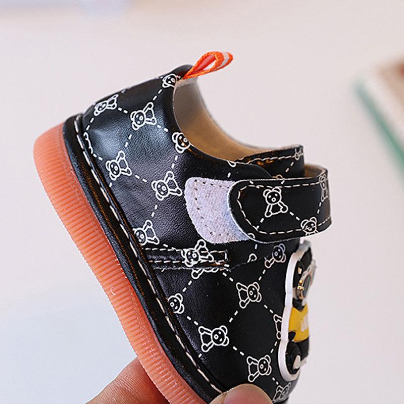 Scarpe Basse Singole Cartoni Animati per Bambini Primavera e Autunno 0 1-2 Anni Neonati e Bambini Piccoli Maschi e Femmine Sono Chiamate Suole Morbide