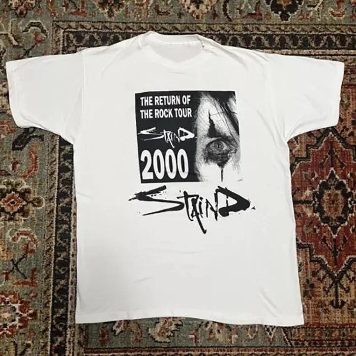 Staind The Return Of The Rock Tour Shirt Unisex Cotton Adult Tee All Size UU3... Unisex T-Shirt XL