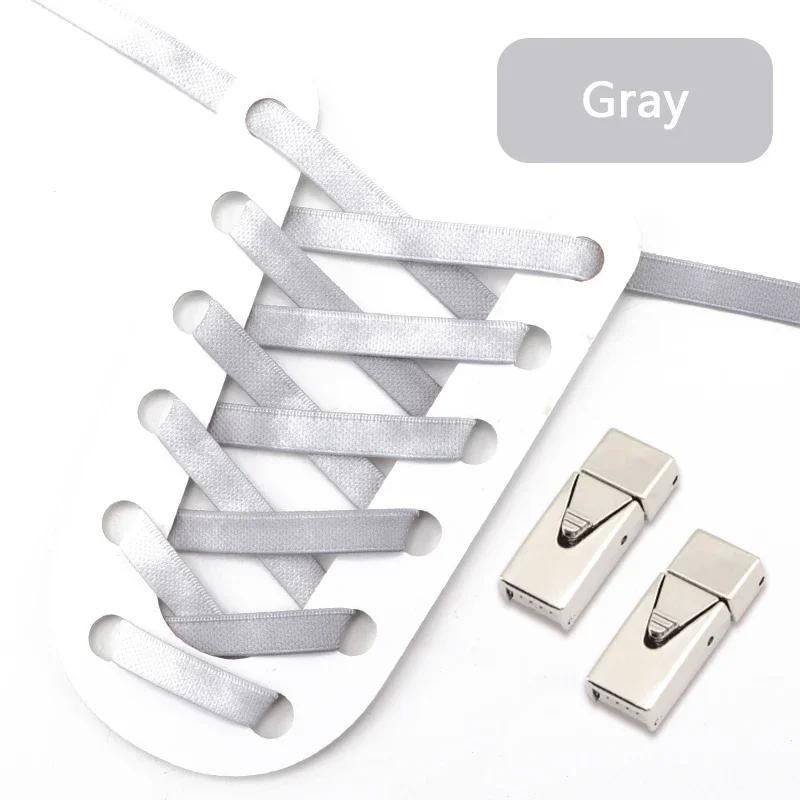 1 Pair Elastic Shoe Laces Rainbow No Tie Shoelaces For Sneaker Men And Women Fashion Leisure Lazy Shoes Lace Rubber Band
