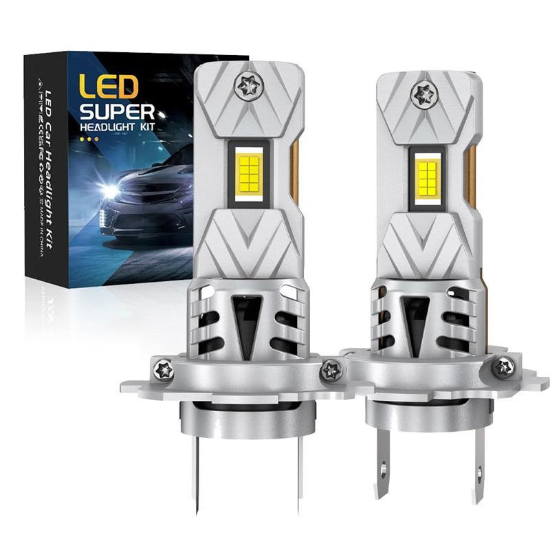 12V Universal Motors Headlight Fog Light LED Bulb-H7 Socket-V16 Direct Plug Integrated 16 LED 6500K White