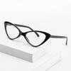 Fashion Cat Eyes Reading Glasses Ultralight Small Frame Clear Lens Presbyopic Eyeglasses For Women Men With +1.0 To +4.0