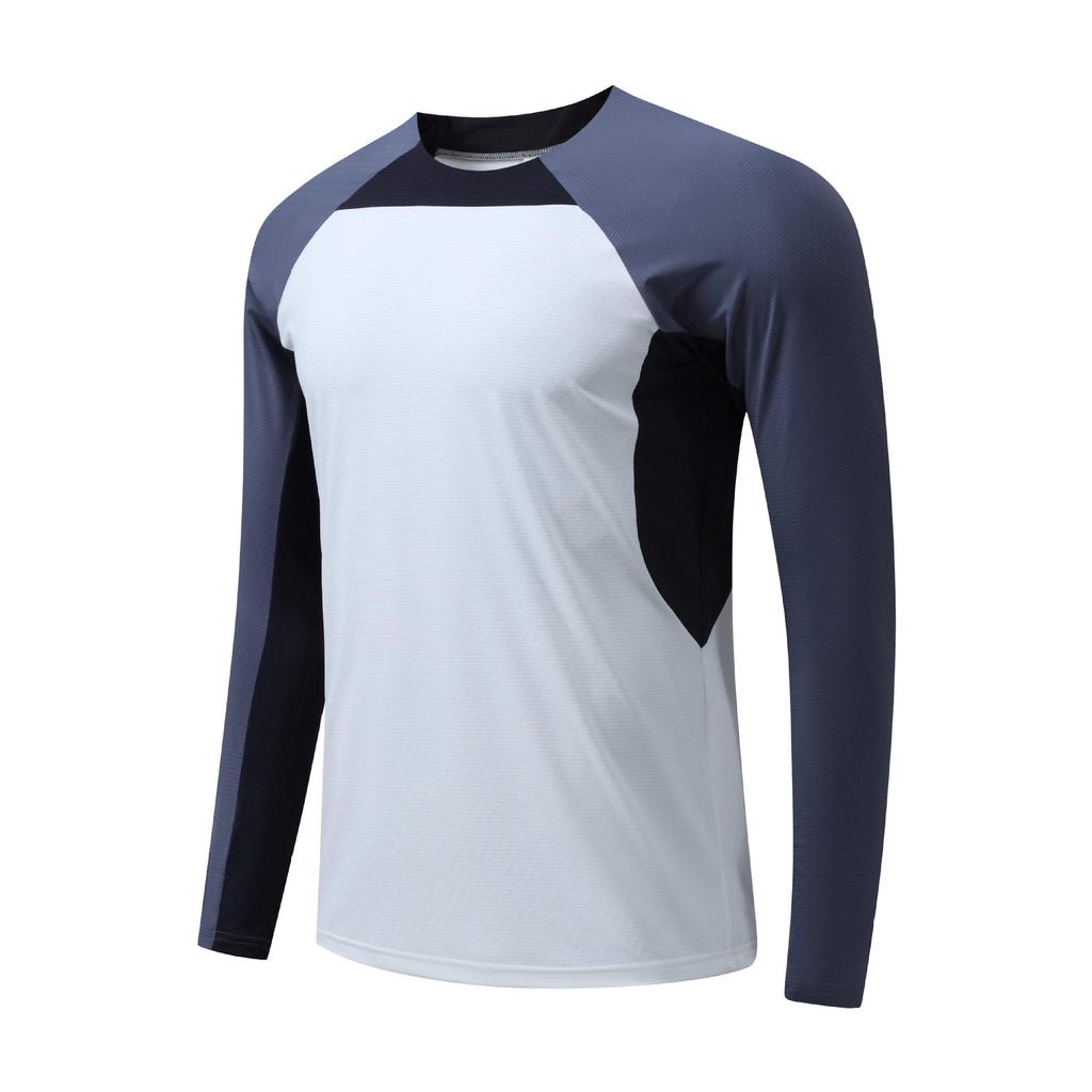 Herren Schnelltrocknendes Langarm-Sportshirt für Herbst/Winter - Ideal für Basketball, Laufen und Outdoor-Aktivitäten