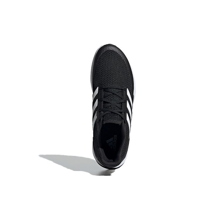 Adidas Rapidarun Run Casual Cushioning Low-Top Running Shoes Unisex Sneakers Black White FY5306