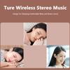 VAORLO For Sleeping Earphones Bluetooth 5.2 ASMR Headphone Mini In-Ear Earbuds Noise Reduction Headset Painless Wear High Compatible