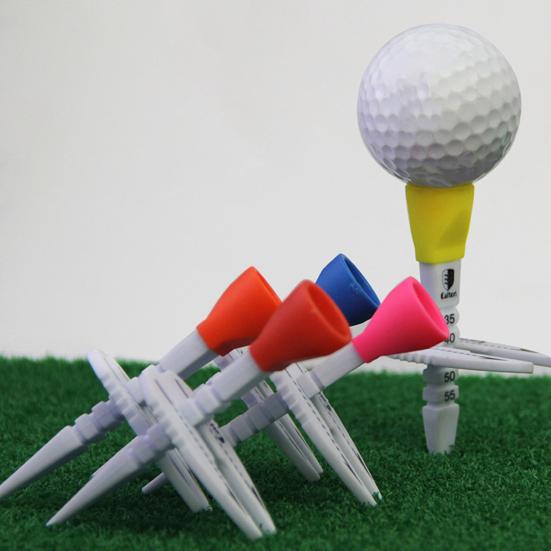 Golf-T-skjorter Høydejusterbar Høy stabilitet Lav friksjon Øk avstand Uknuselige Lange Golf-T-skjorter Golftreningsverktøy