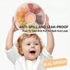 Spinning Snack Container, 360° Rotating ABS Large Capacity Rotating Snack Containers For Kids with Colorful Appearance