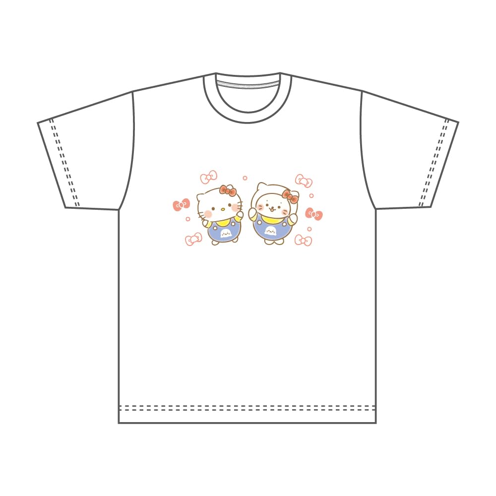 

Sirotan x Sanrio Characters x Hello Kitty T-shirt/Sirotan (M)