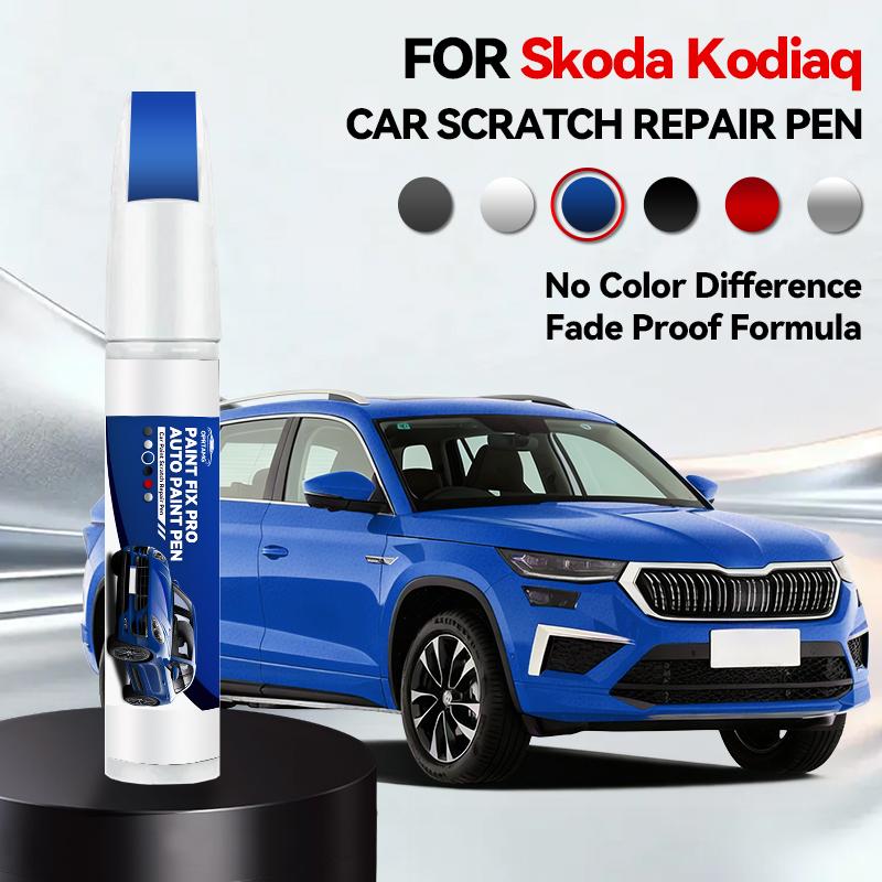 For Skoda Kodiaq 2016-2025 NS Paint Repair Pen Touch Up Scratch Remover DIY Auto Accessories Black White Red Orange Silver Blue