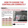 36V-48V 350W/500W Borstlös DC-motor Hastighetsregulator Ersättning för Elcykel E-cykel Scooter