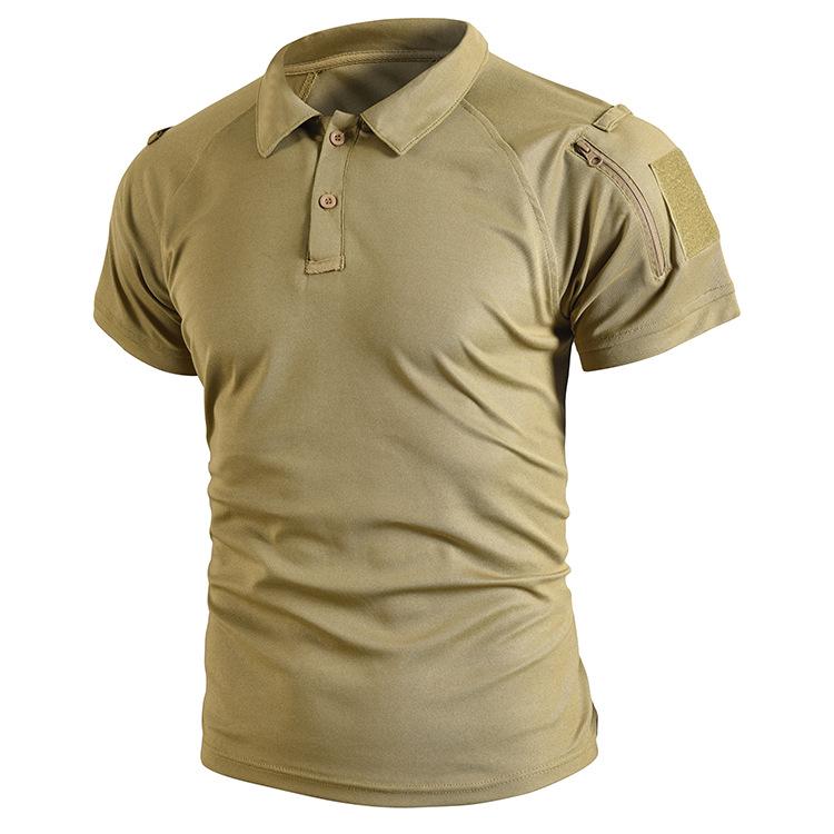 Quick-drying Lapel Loose-fitting Short-sleeved Polo Shirt Outdoor Sports Polo Shirt Short-sleeved T-shirt