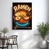 Neon Style Ramen Japanese Food Noodles Eggs Art Poster Canvas Painting Wall Prints Picture for Living Room Home Decor