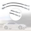 Upgraded Stainless Steel Braided Hoses Reliable & Noise Reducing Brake Hoses Vehicle Accessories H1717SSPAIR ZPN-41941