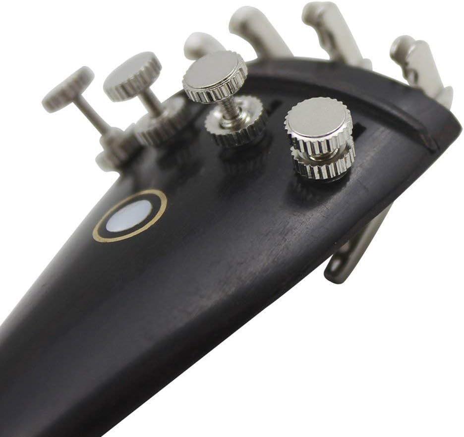 Geige mit Ebenholzgriffbrett und Saitenhalter