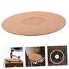 BESPORTBLE Soft Anti-Static Turntable Slip Mat, Record Protector Pad with Shock Absorption Design, Turntable Compatible, Protective Cushion for Record