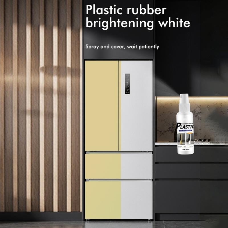 100ml Efficient Plastic Restoration Liquid for Brighten And Renew Yellowed Or Faded Surfaces Household Essential