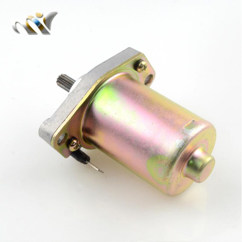Electric Starter Motor for yamaha JOG 50cc ZR 2-5 generation 3KJ 2-stroke Minarelli 1PE40QMB engines scooter - 10 Tooth
