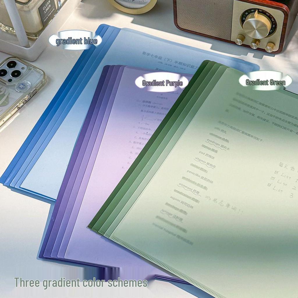 Newcomer Offer: Gradient L-Shaped A4 Test Paper Holder