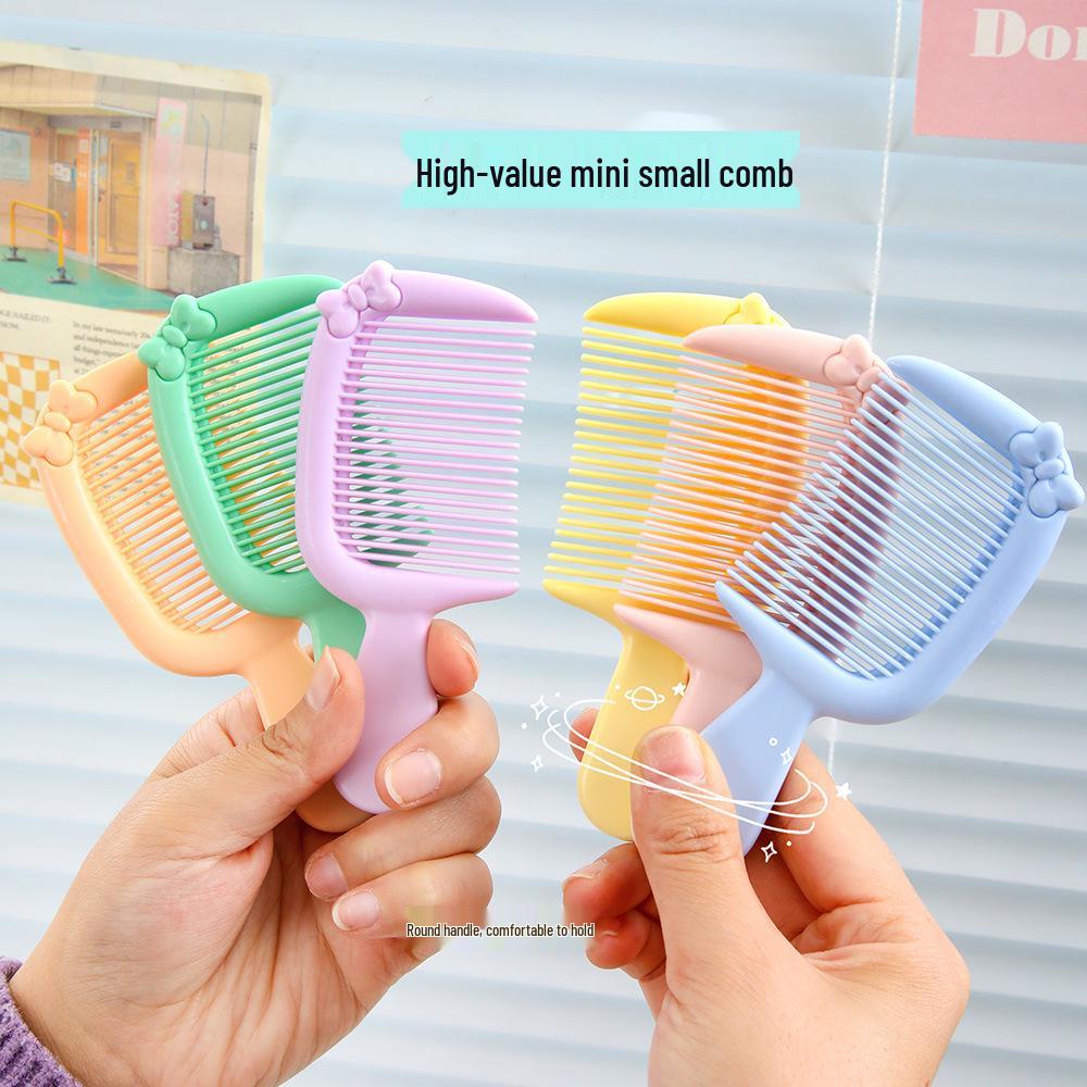 In-Stock Ice Cream-Shaped Cartoon Hair Comb: Cute, Portable, Girlish Cushion Comb