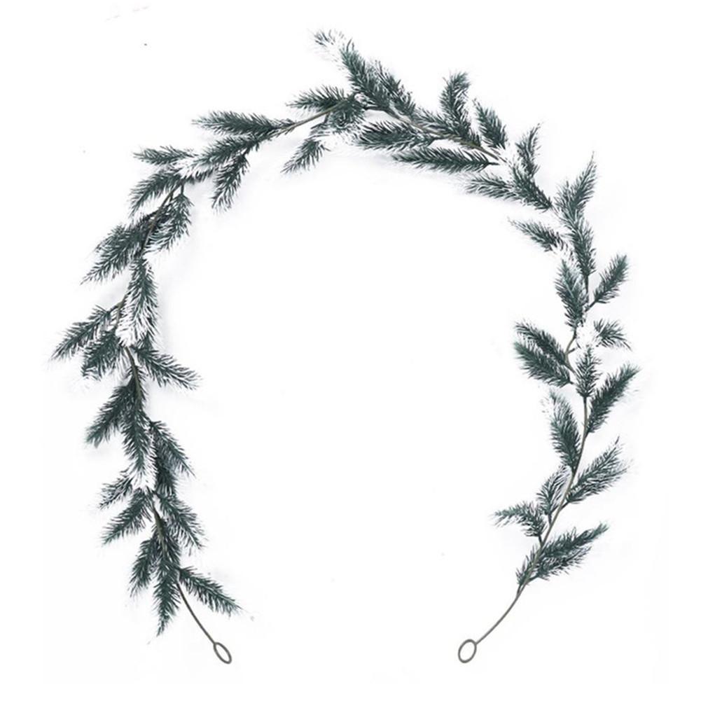 6ft Christmas Garland, Realistic Pine Garlands Christmas Decorations, Artificial Faux Greenery Garland For Mantle Indoor Home Xmas Holiday Decor
