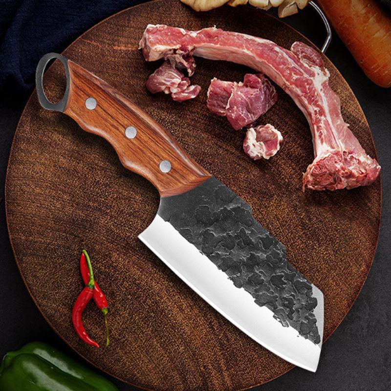Stainless steel Knife Kitchen Boning Knife Handmade Forged Knife Meat Cleaver Fruit Slicing Cutting Vegetavle Household Knives